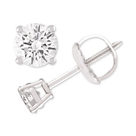 Diamond Stud Earrings (1/4 ct. ) in 14k White Gold