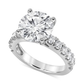 Certified Lab Grown Diamond Engagement Ring (6 ct. ) in 14k Gold