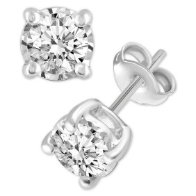Diamond Stud Earrings (3/4 ct. ) in 14k White  Yellow or Rose Gold
