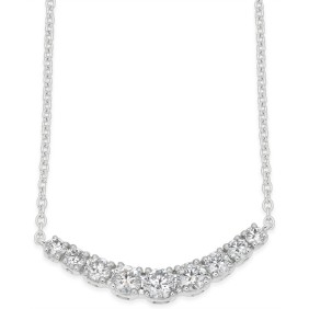 Diamond Classic Collar Necklace (1/2 ct. ) in 14k White Gold